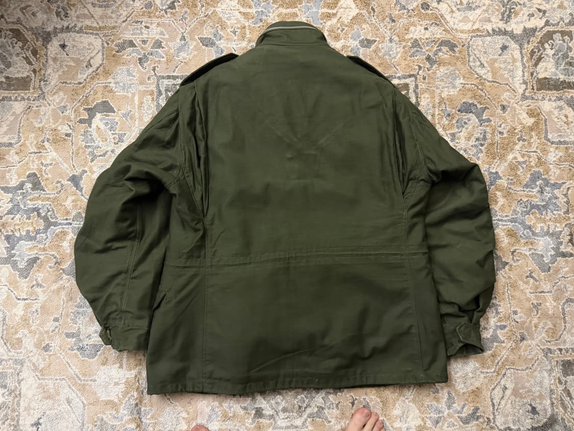 80s M-65 필드 자켓 + 85년 오리지널 내피 세트 상품이미지3