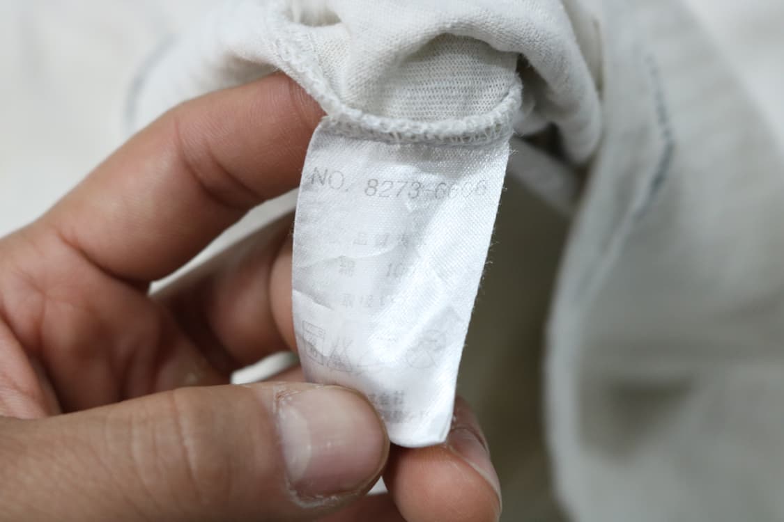 스미스아메리칸 빈티지 데미지 페인팅 와플 티셔츠 (LL) 상품이미지10