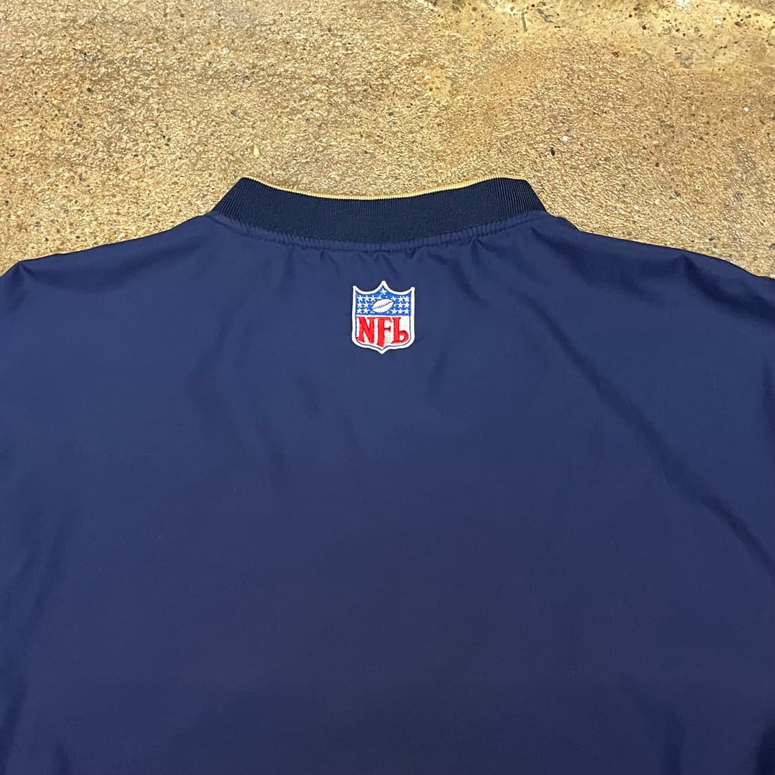 미국 빈티지 NFL 풋볼 풀오버 바람막이 상품이미지8