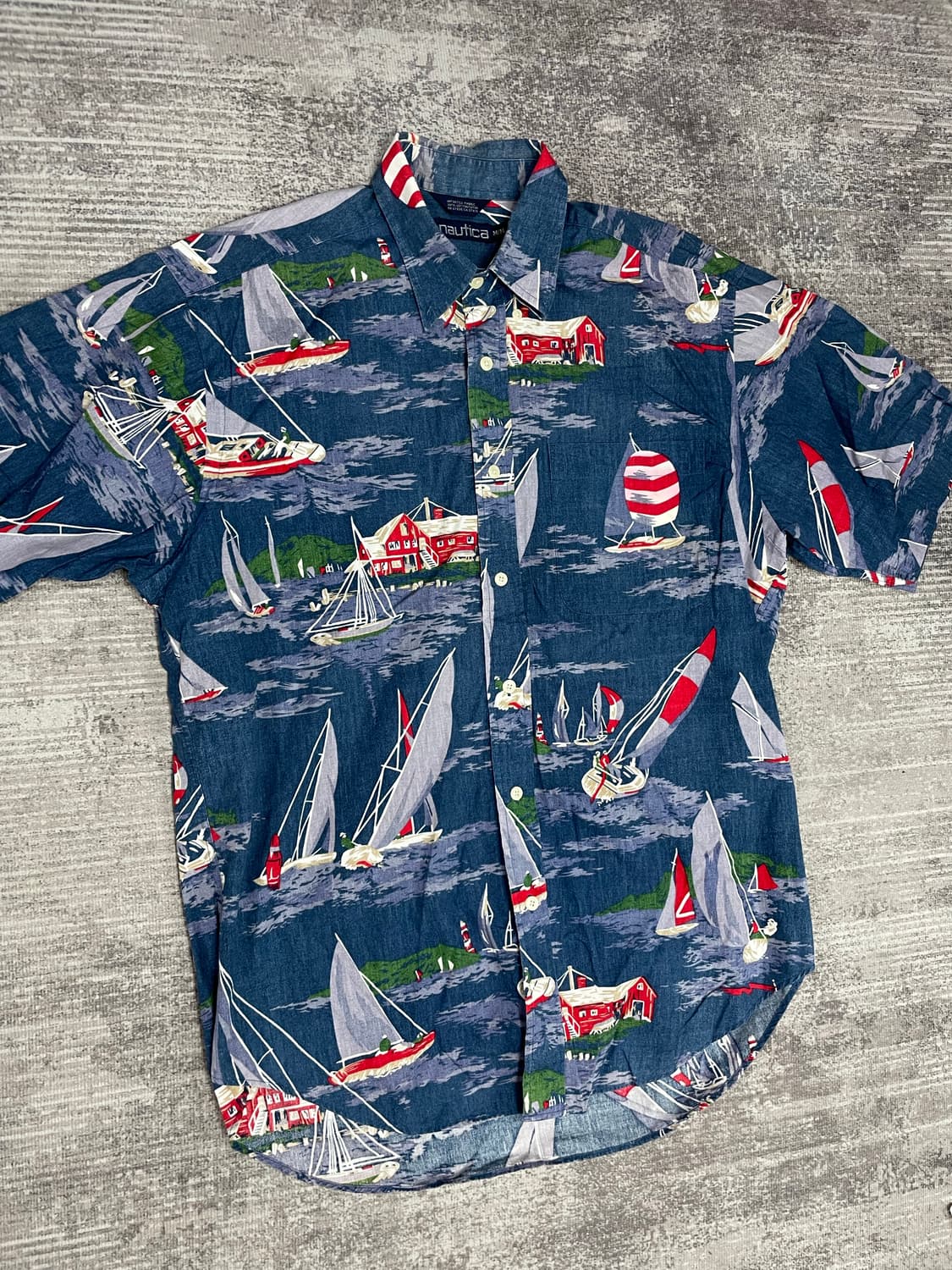 90s NAUTICA vtg shirt 상품이미지3