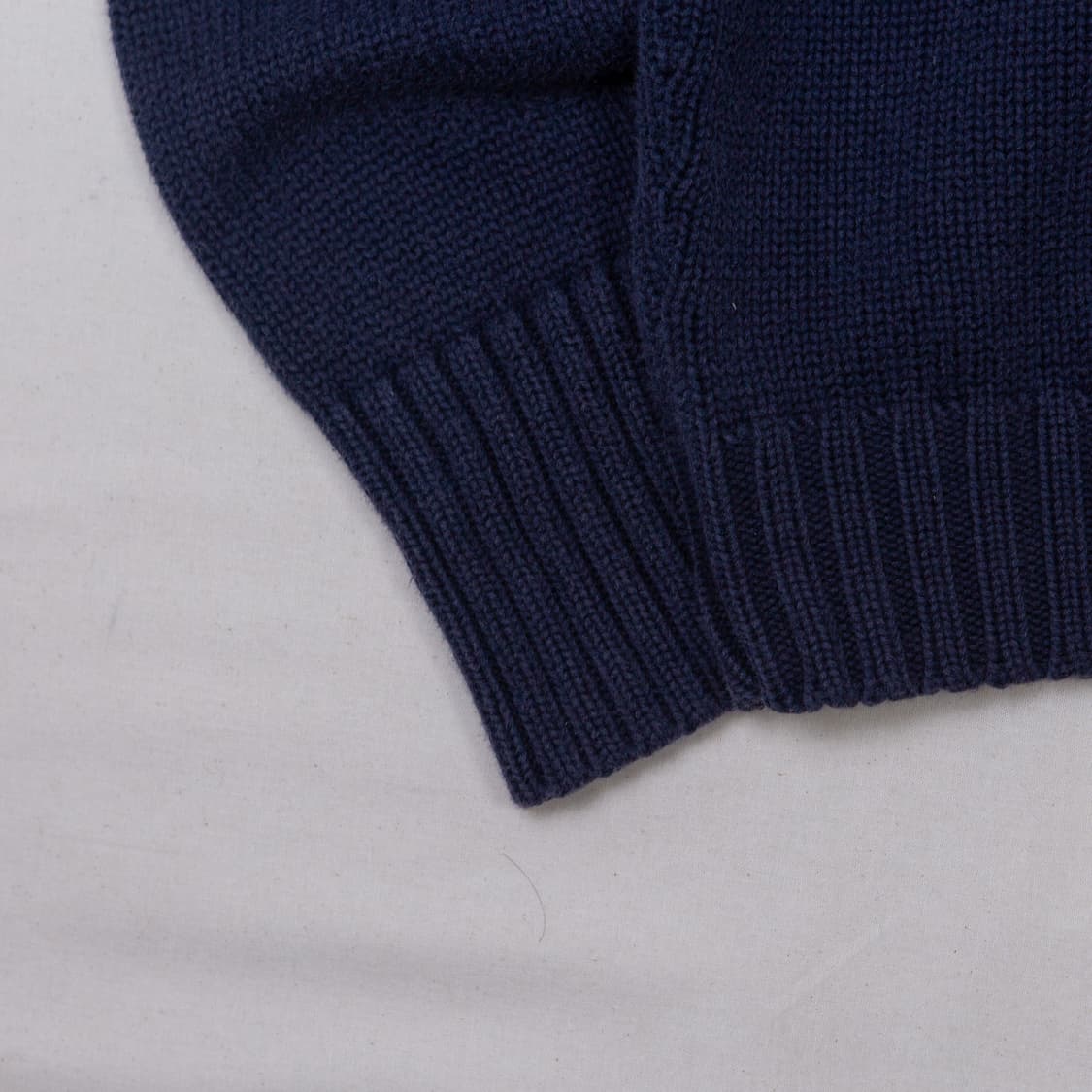 폴로 랄프로렌 코튼 니트 스웨터 네이비 상품이미지3