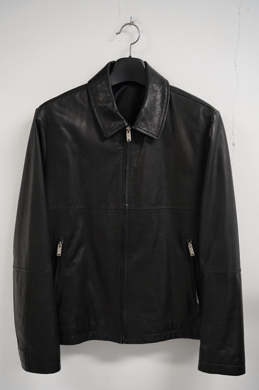 [N][M]베지터블 램스킨 레더 자켓 상품이미지1