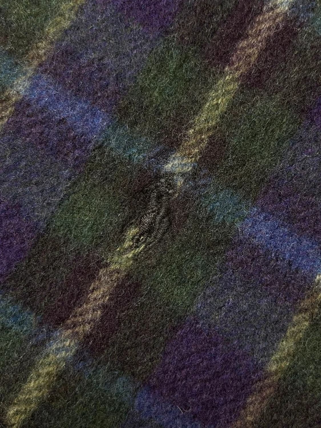 폴로 랄프로렌 타탄체크 헤링본 리버시블 목도리 A1674 상품이미지4