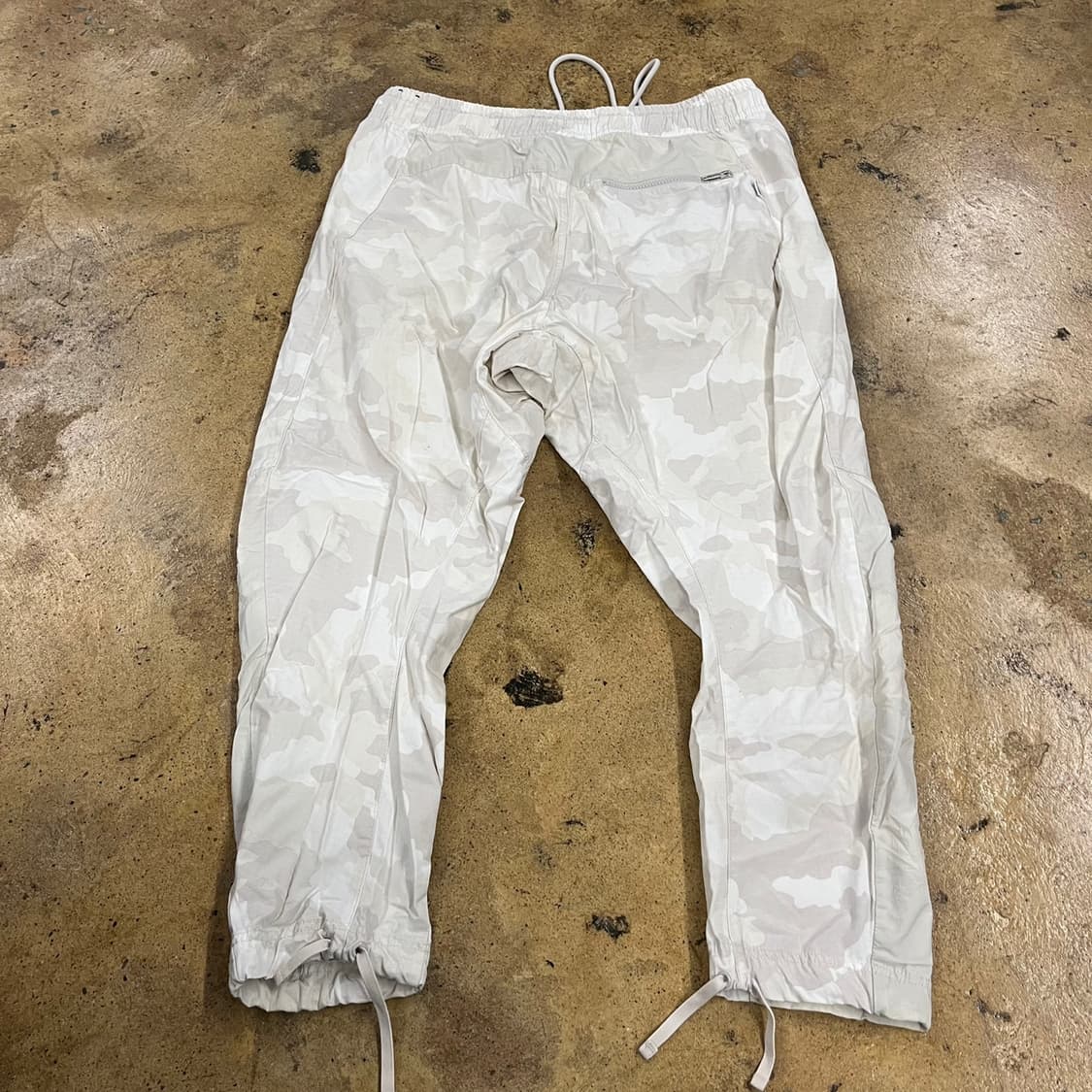 [정품/XL] 나이키 화이트 밀리터리 조거팬츠 b18 상품이미지3