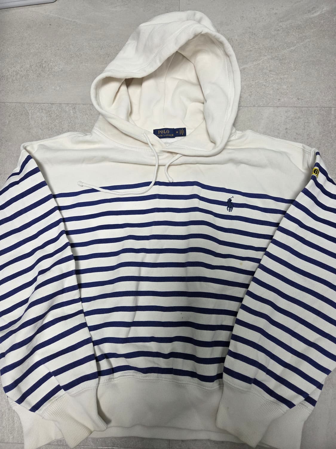 ​폴로 랄프로렌 스트라이프 패턴 후드티 상품이미지1
