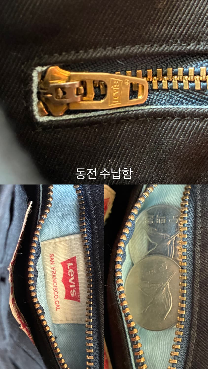 Levi's 511 demin Remake wallet 상품이미지7