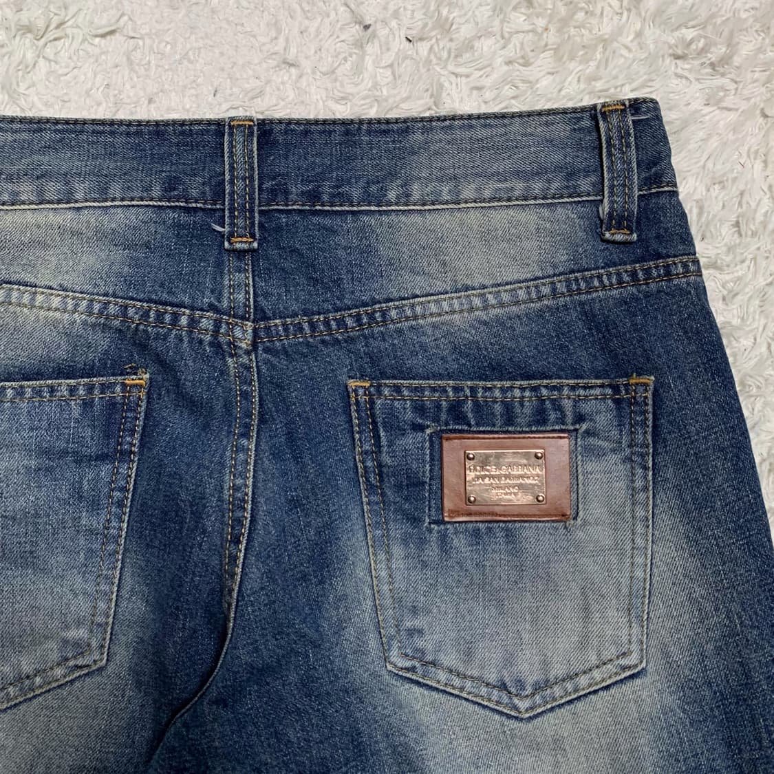 [33] 돌체 앤 가바나 스트레이트핏 데님팬츠 상품이미지1