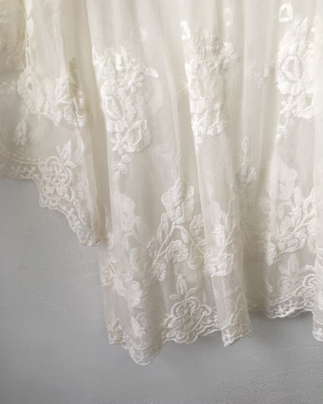 Ornament pattern lace layer blouse 상품이미지5