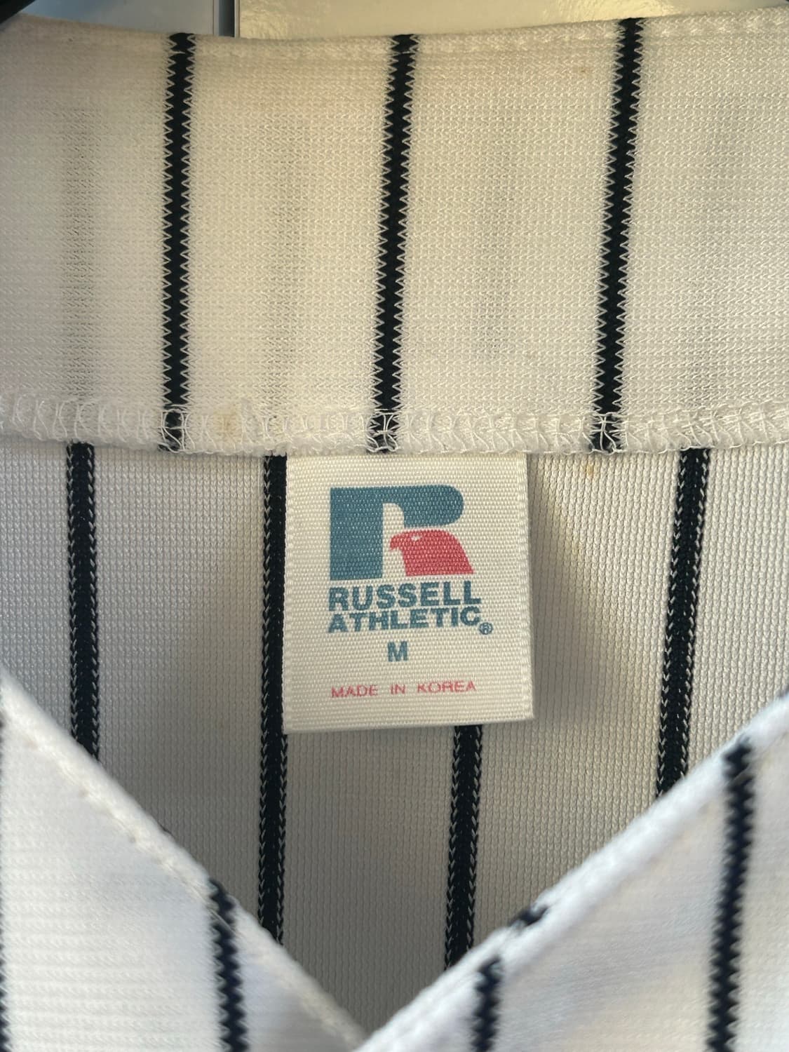 뉴욕 양키스 핀스트라이프 빈티지 베이스볼 저지 상품이미지3