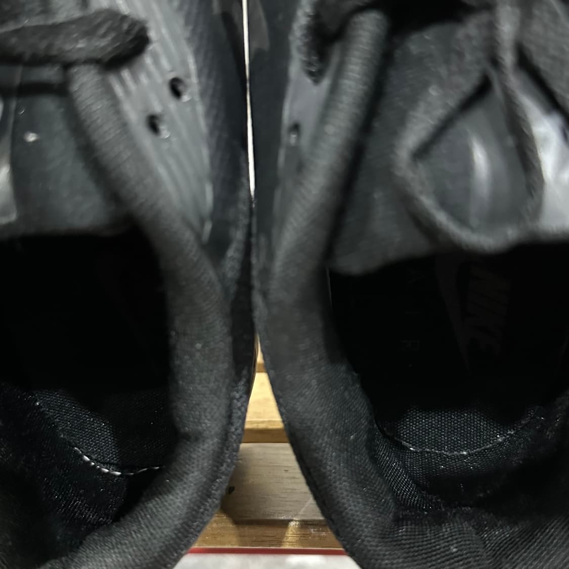 285) 나이키 운동화 남성 남자 신발 에어맥스90 올블랙 상품이미지8