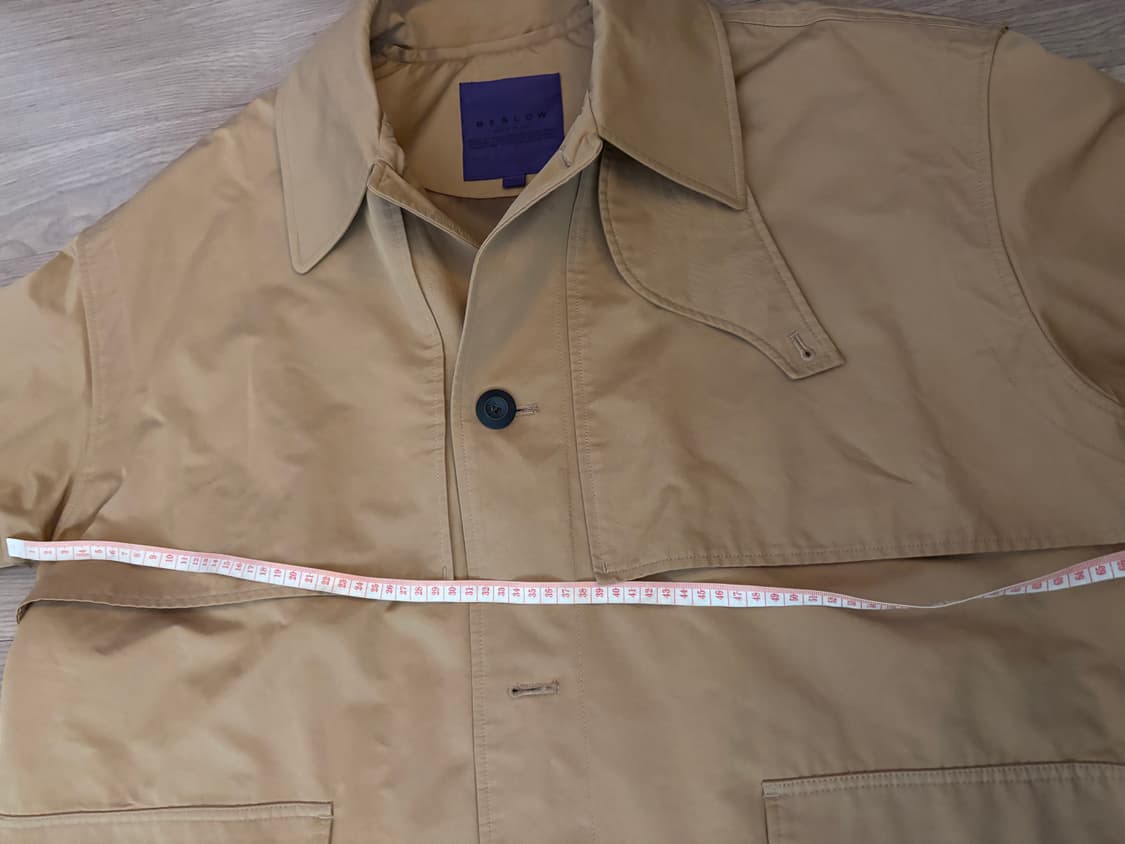 비슬로우 오버핏 야상코트 남성mL 상품이미지6