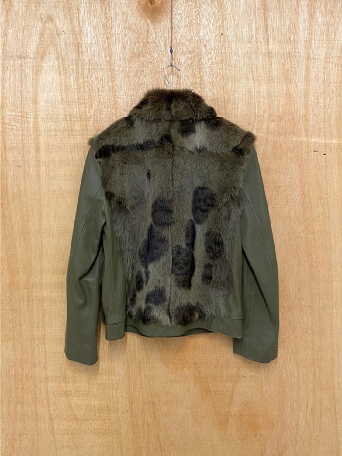 VTG leather grizzly Jacket 그리즐리 퍼 자켓 상품이미지3