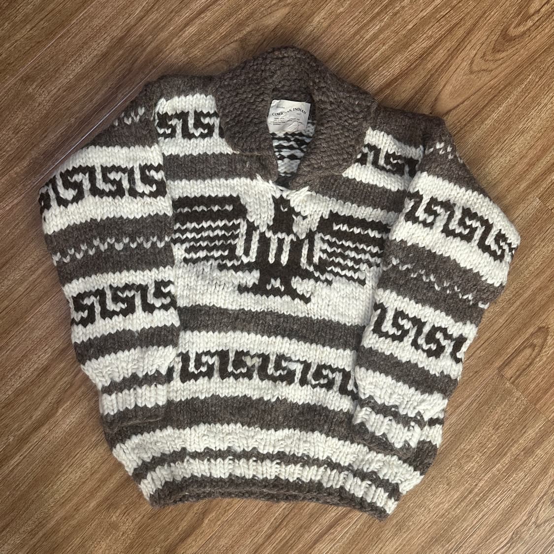 빈티지 노르딕 코위찬 니트 스웨터 히메갸루 로걀 라떼 모리걸 페어리 고딕 상품이미지1