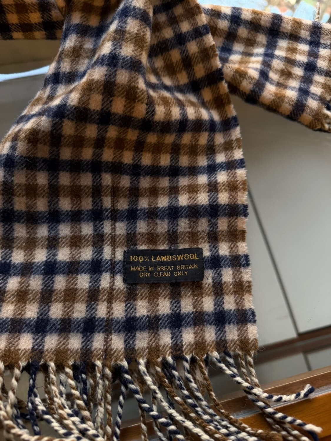 아쿠아스큐텀 램스울 머플러  상품이미지2