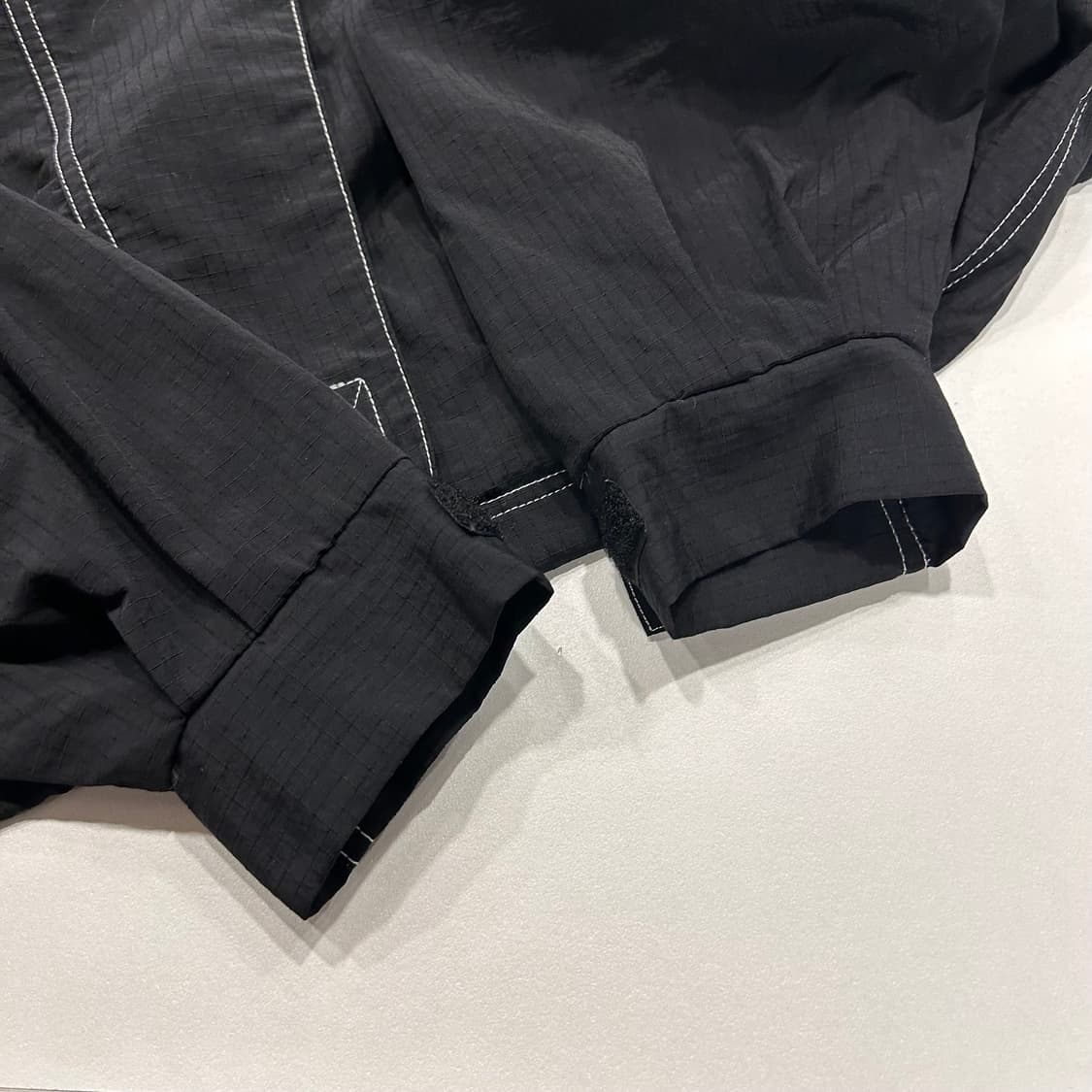 [M] 나이키 NSW 빅 스우시 우븐 자켓 블랙 A702 상품이미지9