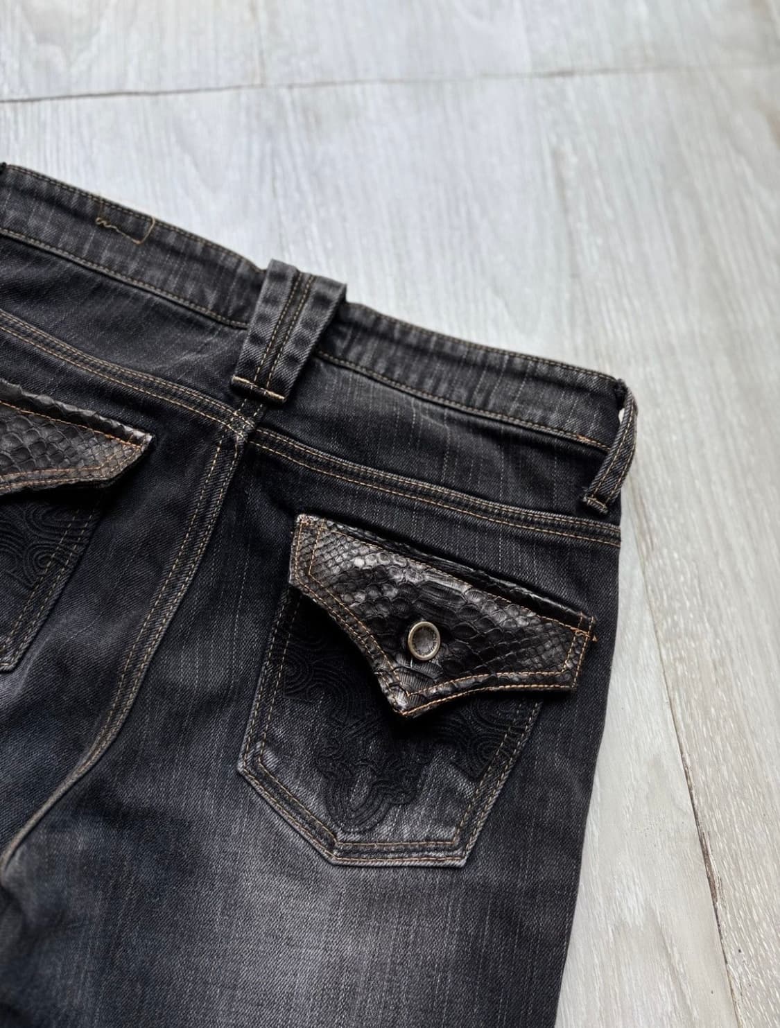 SASSON 레이스업 플레어진 상품이미지6