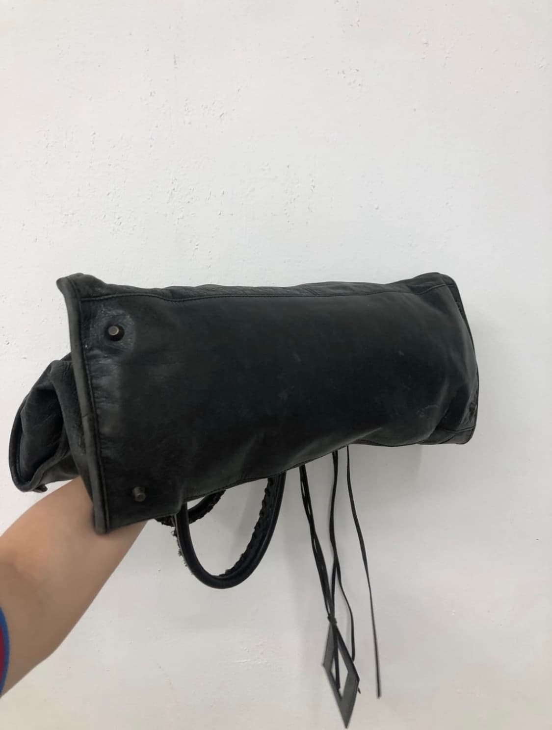 [vintage] 발렌시아가 시티백 블랙 라지 상품이미지8