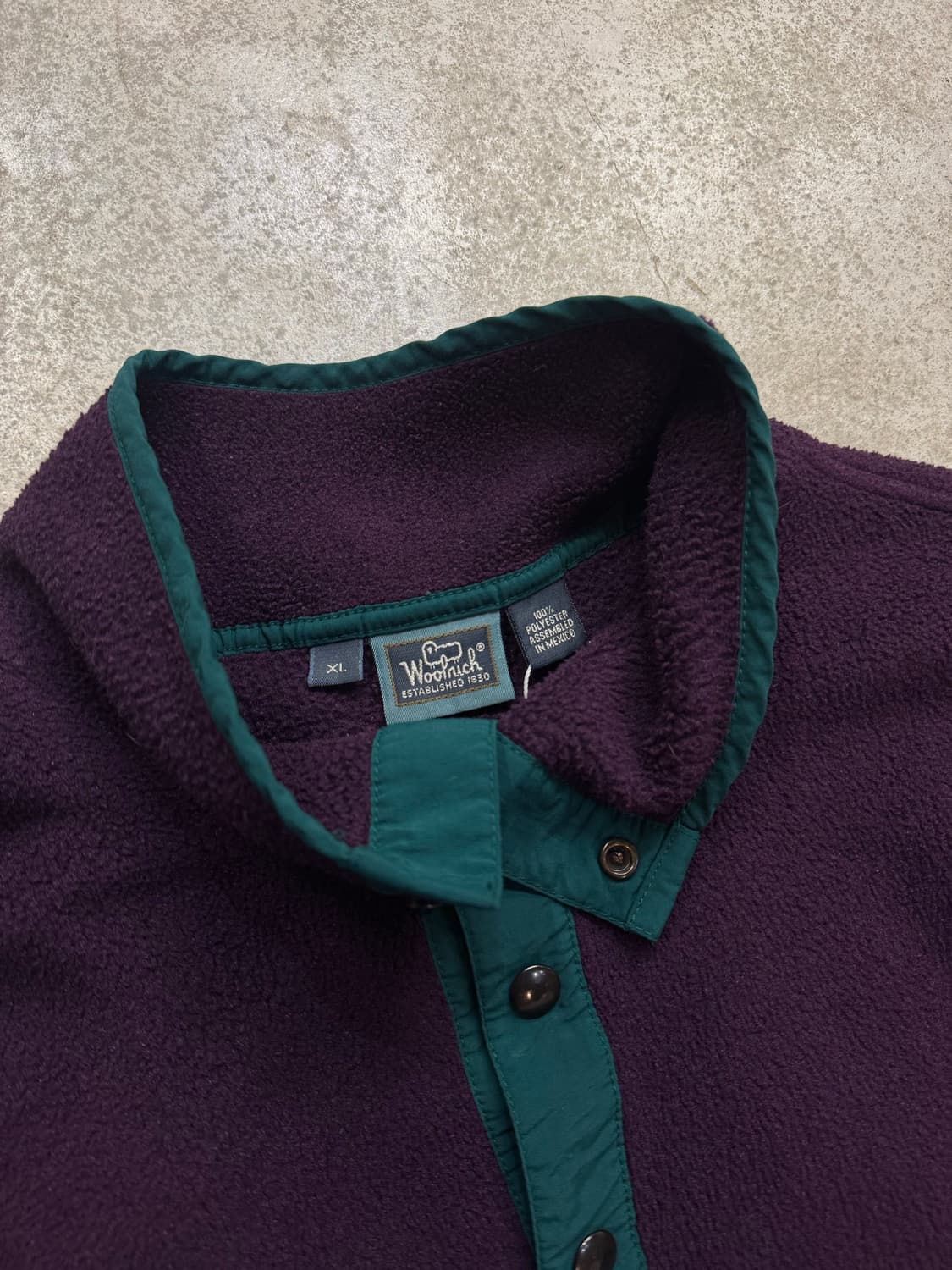 울리치 오버핏 스냅티 플리스  상품이미지3