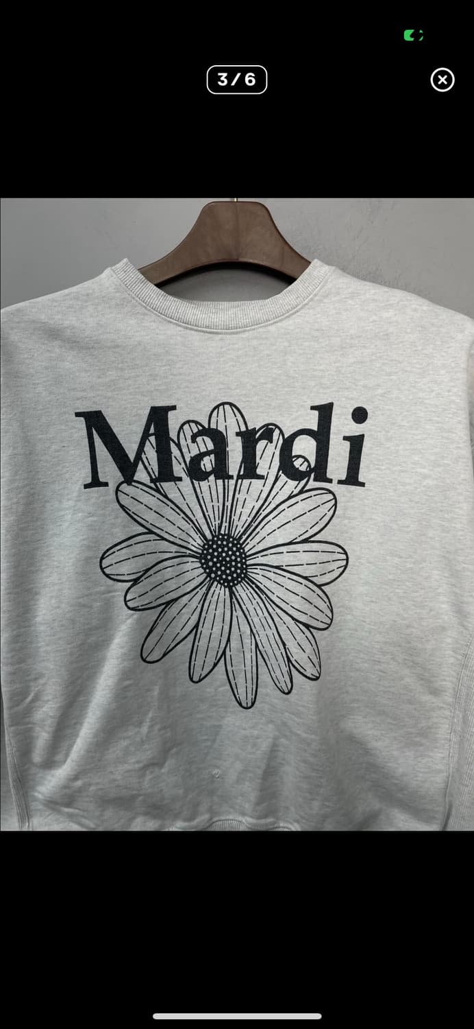 마르디 메크르디 플라워 마르디 블라썸 맨투맨 A3326 상품이미지3