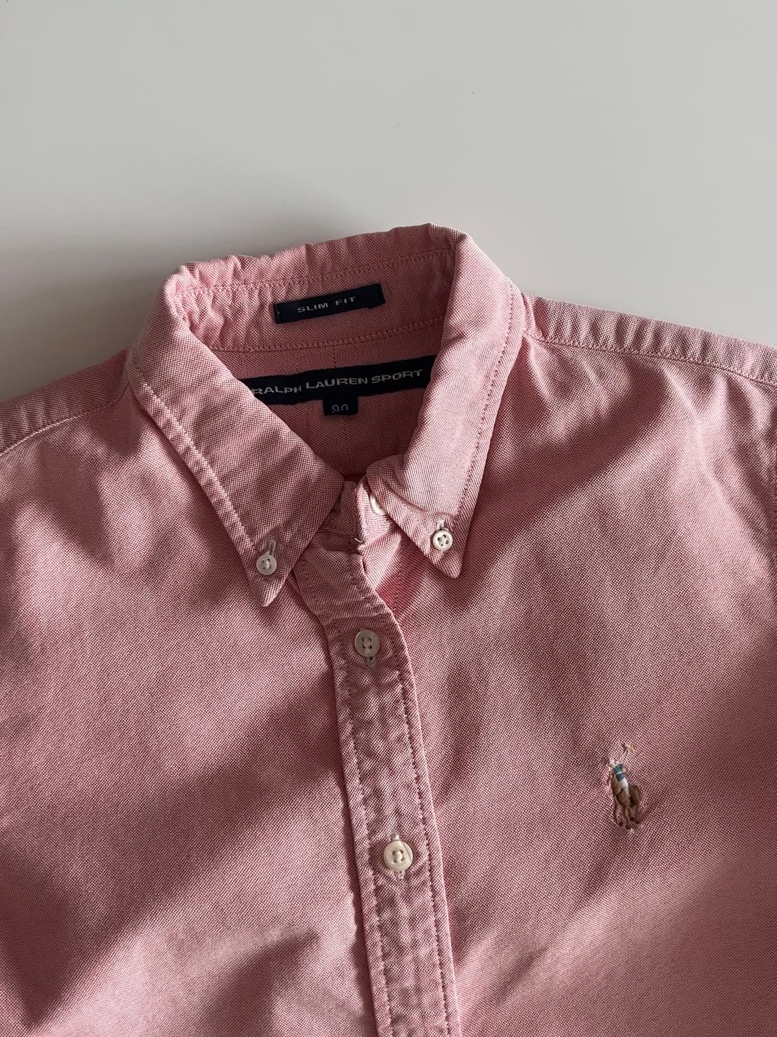 폴로 랄프로렌 인디핑크 여성 옥스포드 셔츠 90 상품이미지2