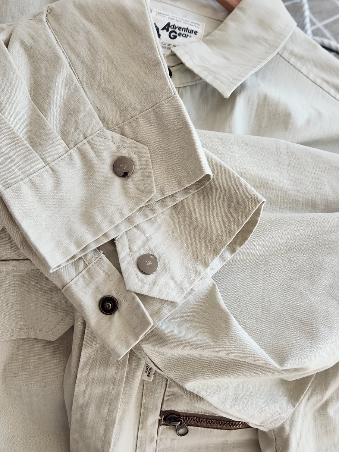 남자 일본빈티지 어드벤처기어 셔츠 XL 상품이미지5