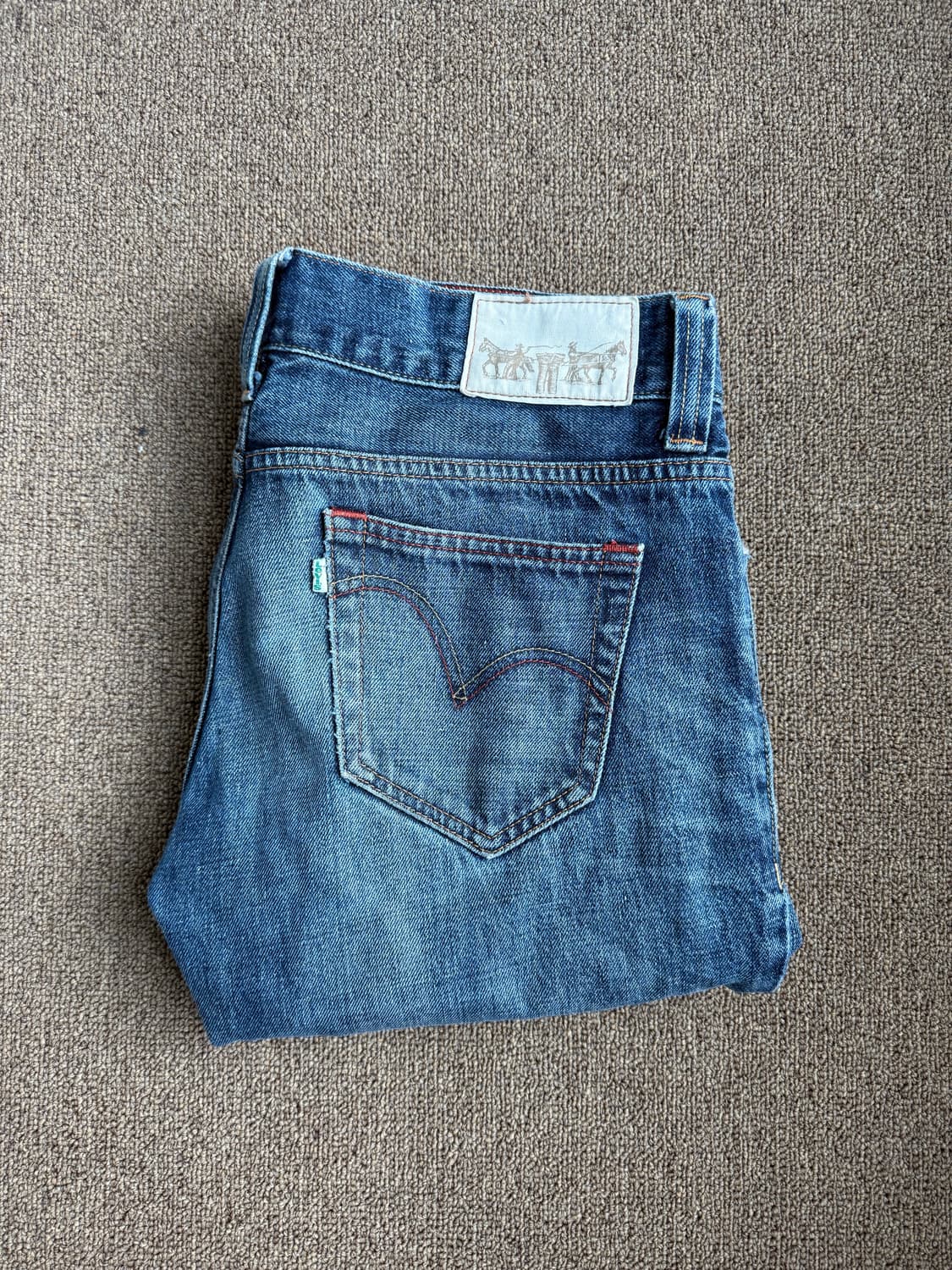 Levis 리바이스 그린탭 스트레이트 프리미엄 5포켓 데님팬츠 상품이미지2