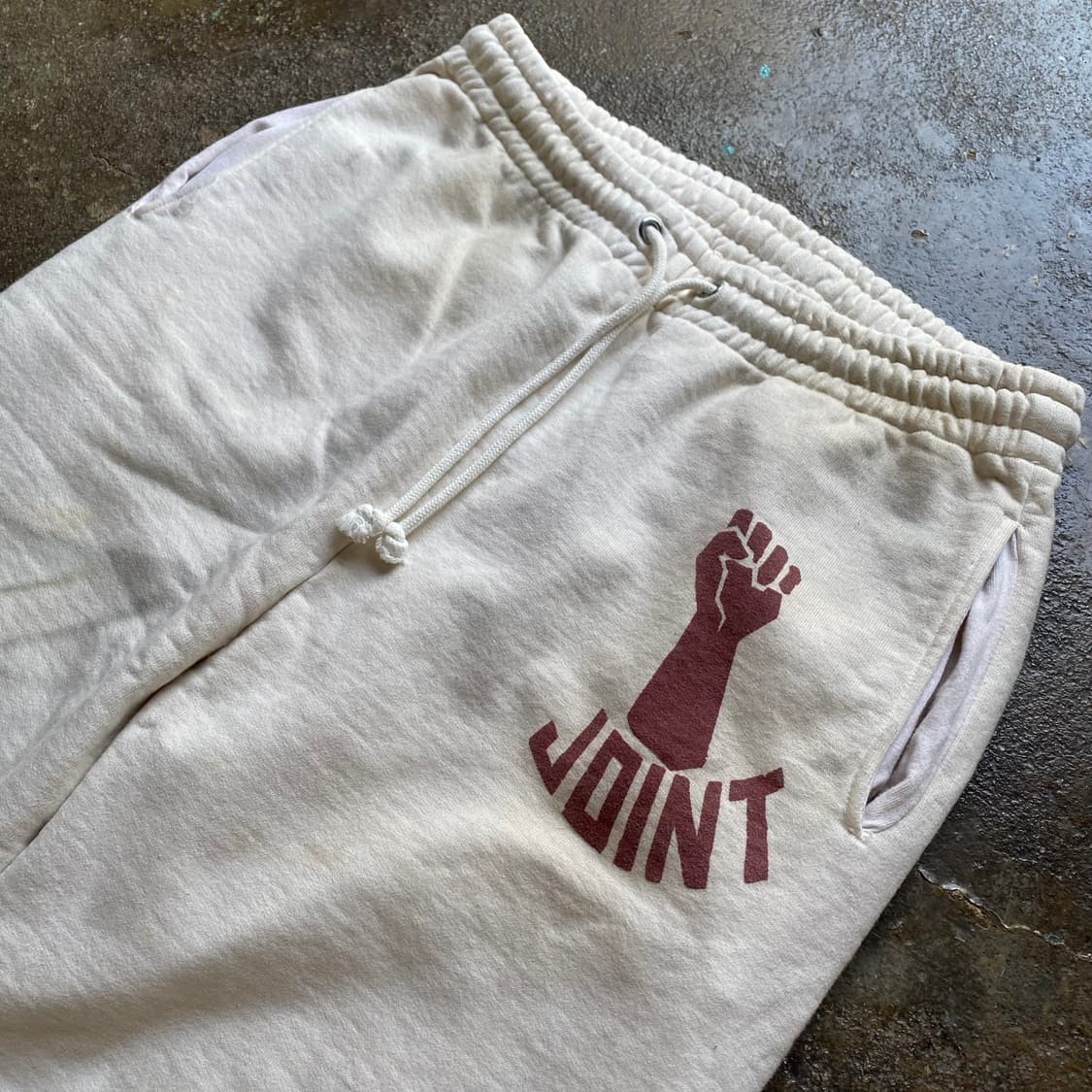 (2XL) 바우와우 에이징 데미지 스웻팬츠 상품이미지2