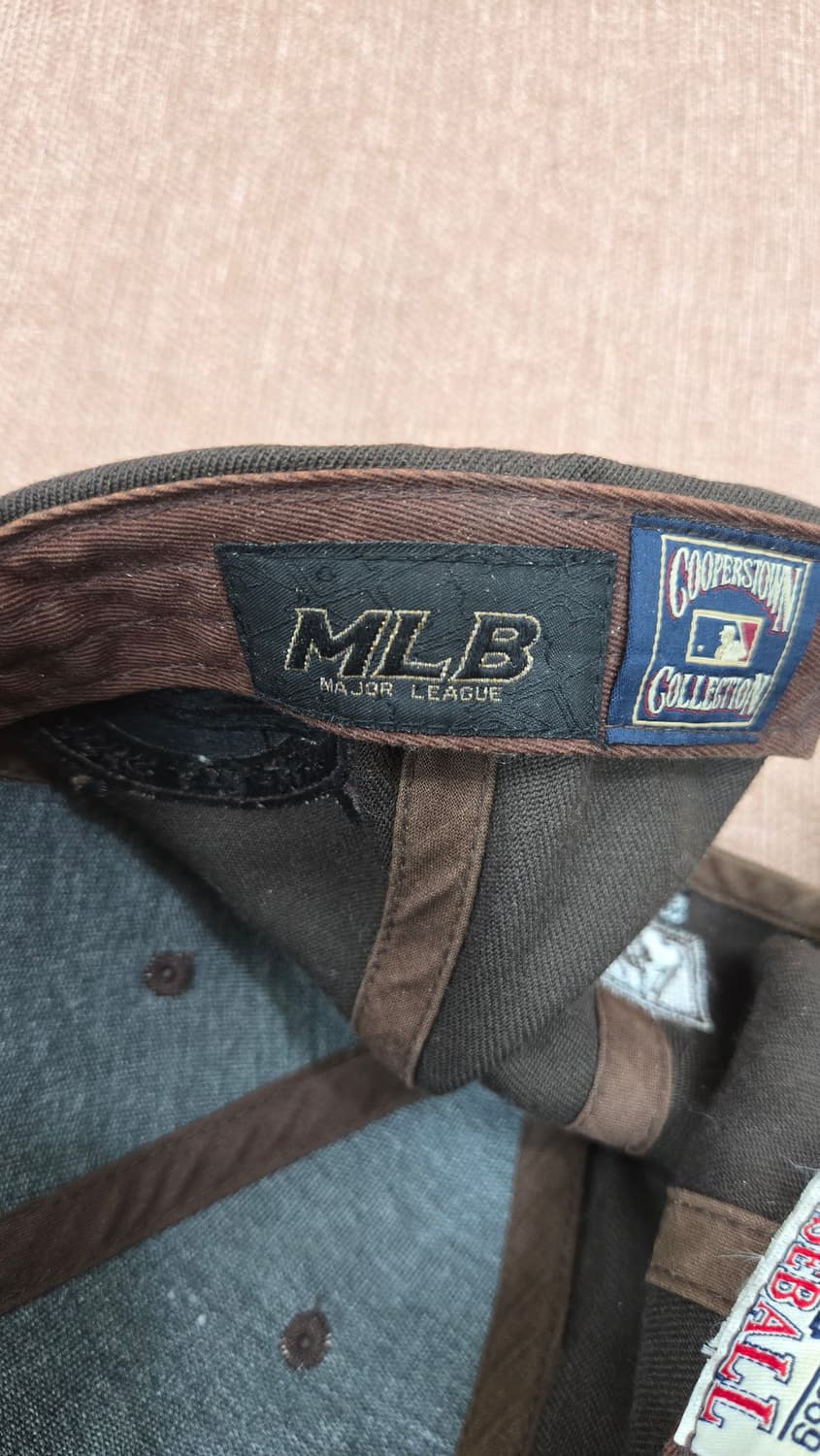 [희귀/빈티지] MLB 디트로이트 타이거즈 가죽챙 브릭스 스타디움 볼캡 상품이미지7