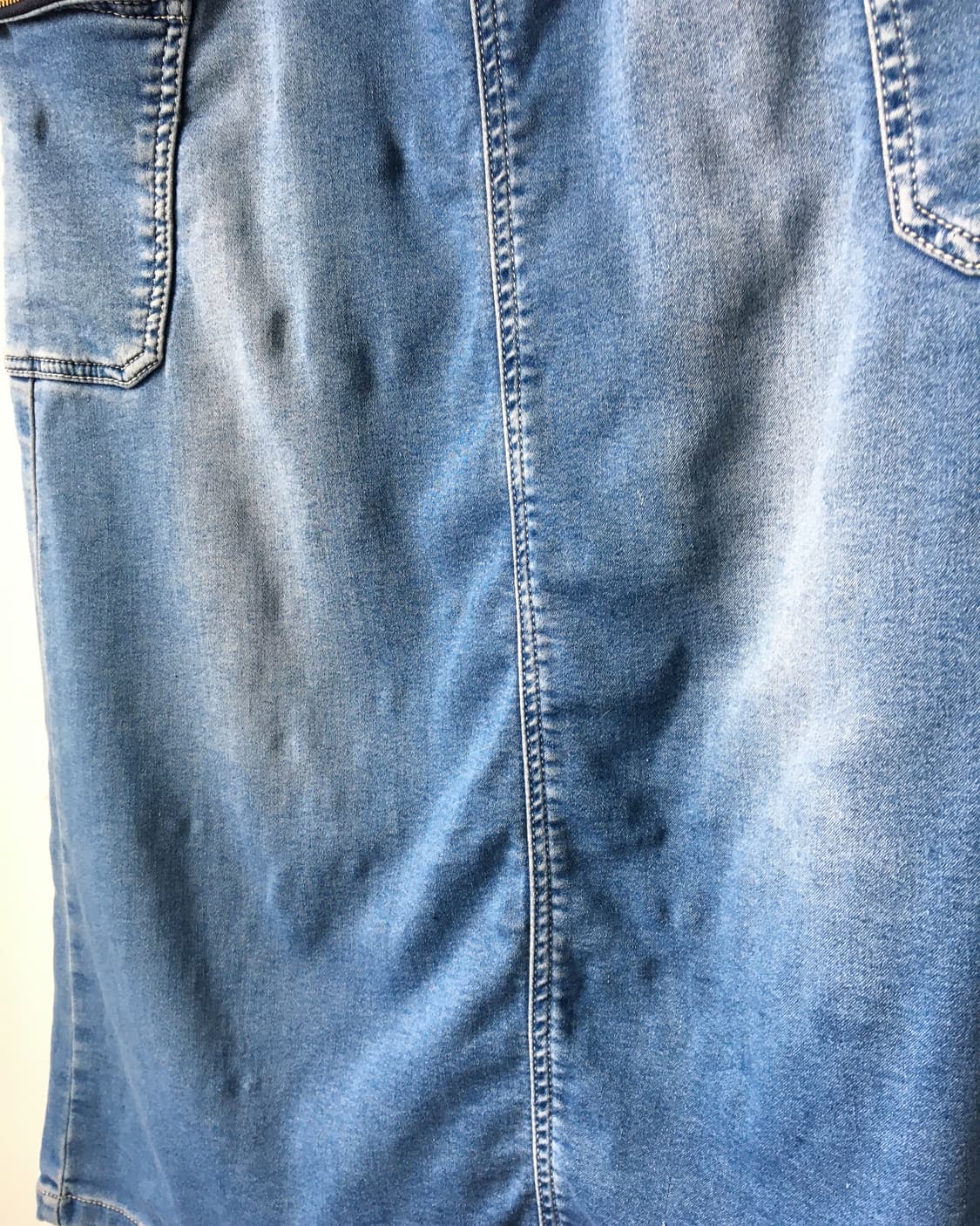 Pocket point washing cotton skirt 상품이미지4