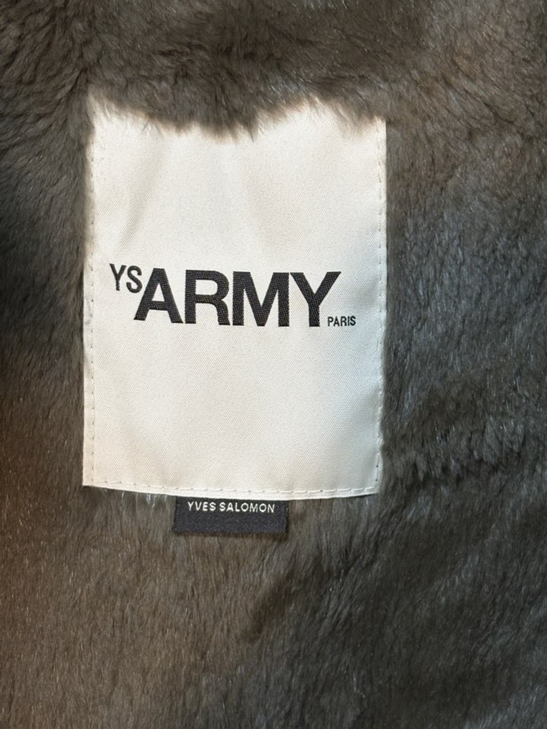 (백화점정품) 이브 살로몬  YS Army 리얼 퍼 야상 자켓 상품이미지7