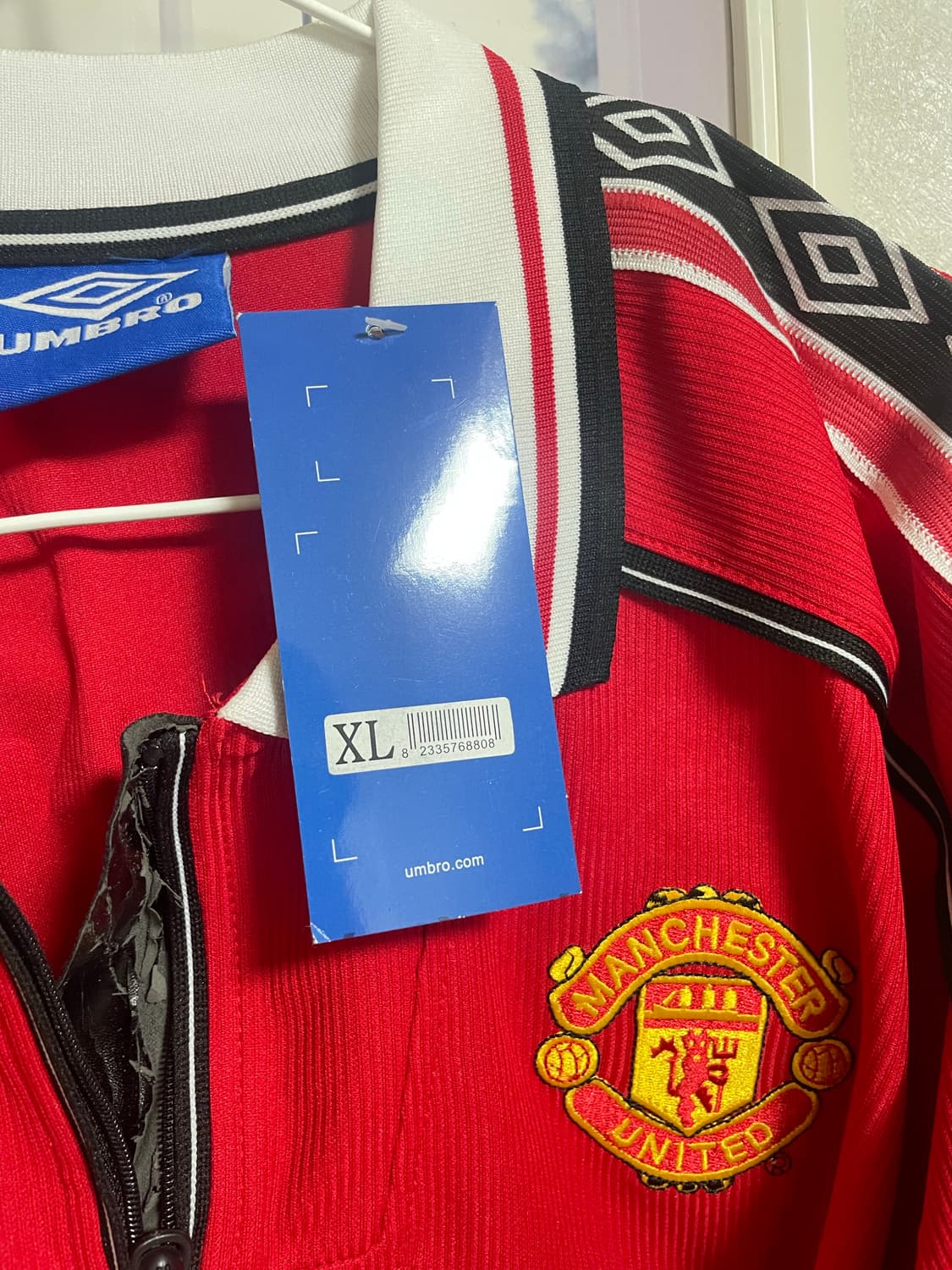 XL 98 00 맨체스터 유나이티드 맨유 트래블 홈 솔샤르 유니폼 상품이미지3