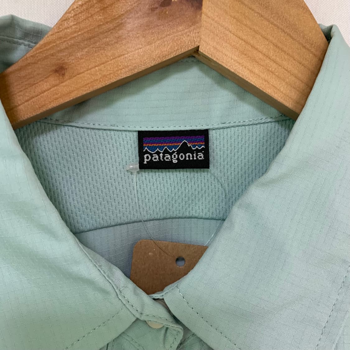 파타고니아 여성 스냅버튼 셔츠 빈티지 민트 상품이미지8