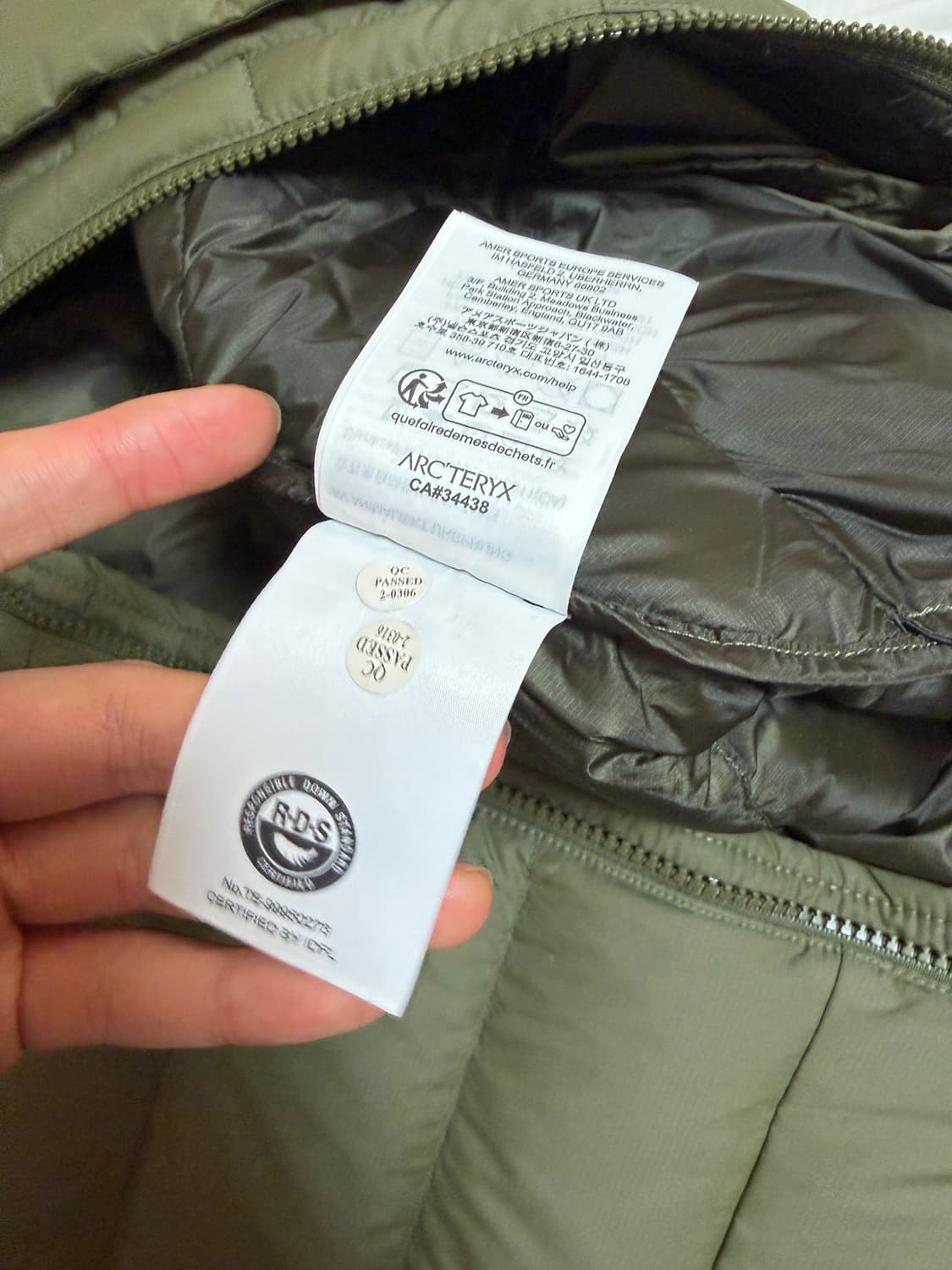 아크테릭스 토륨 타츠 L 새상품급 상품이미지6