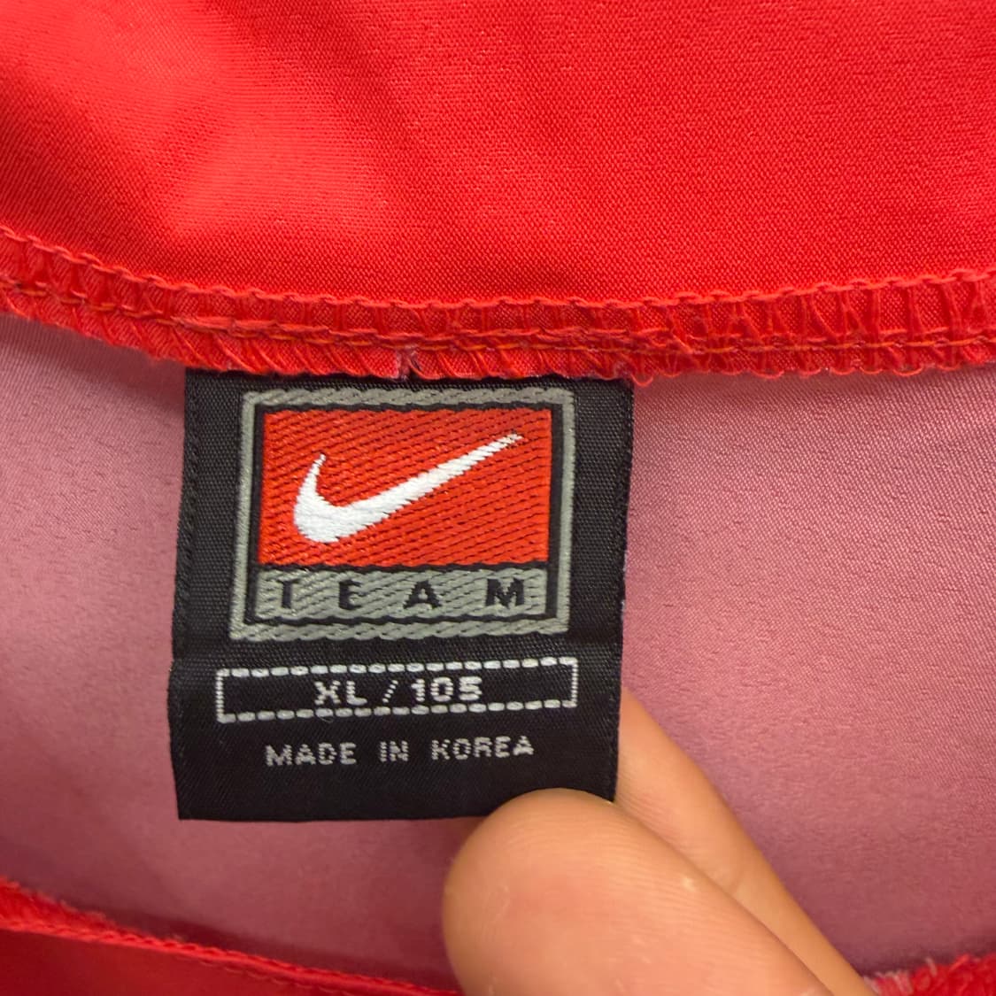 나이키 2002년 한국 국대 월드컵 노마킹 유니폼 져지 XL 상품이미지7