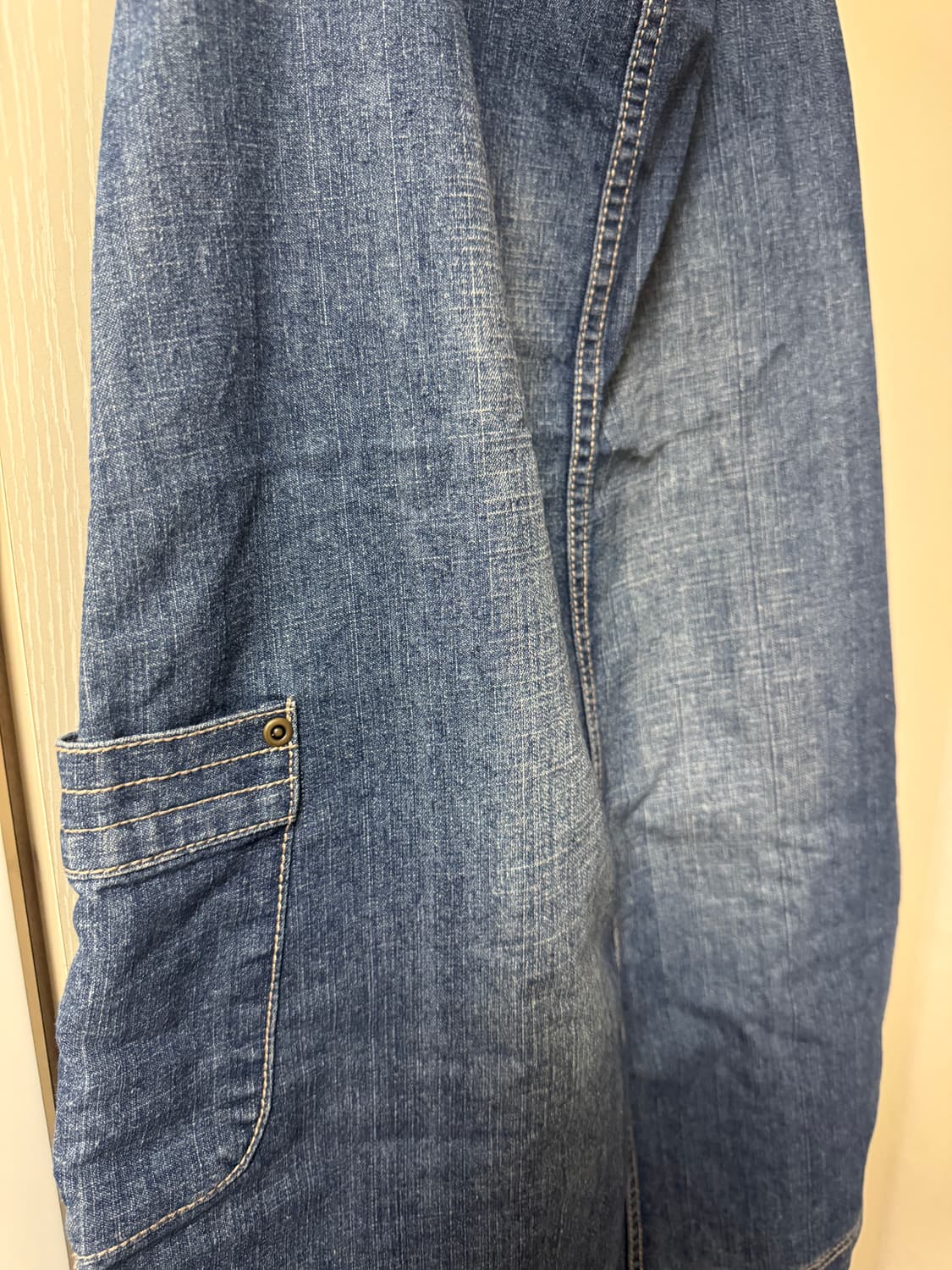 👖 데님 멜빵 원피스 상품이미지3