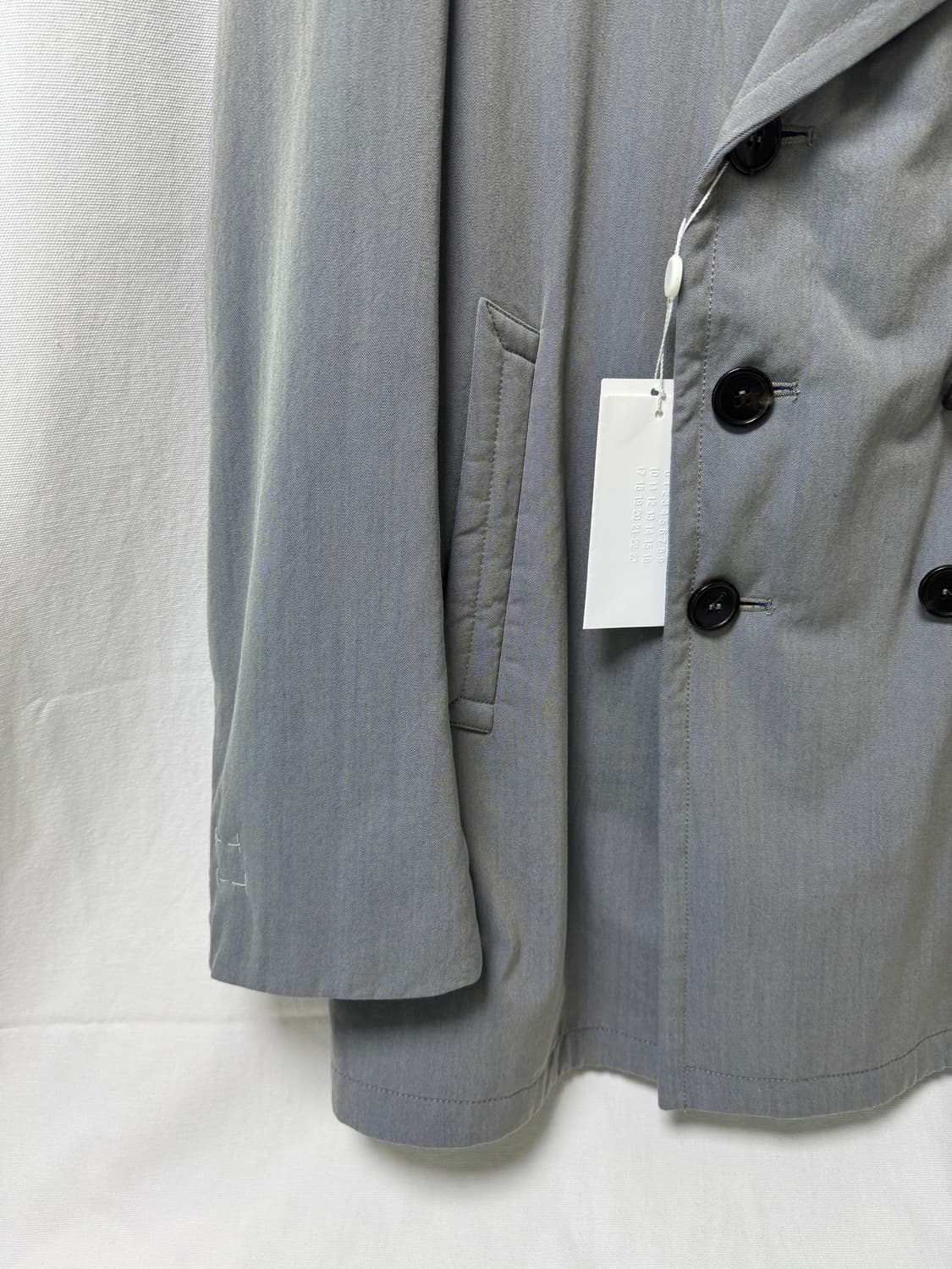 메종 마르지엘라 더블 브레스티드 코트 상품이미지3