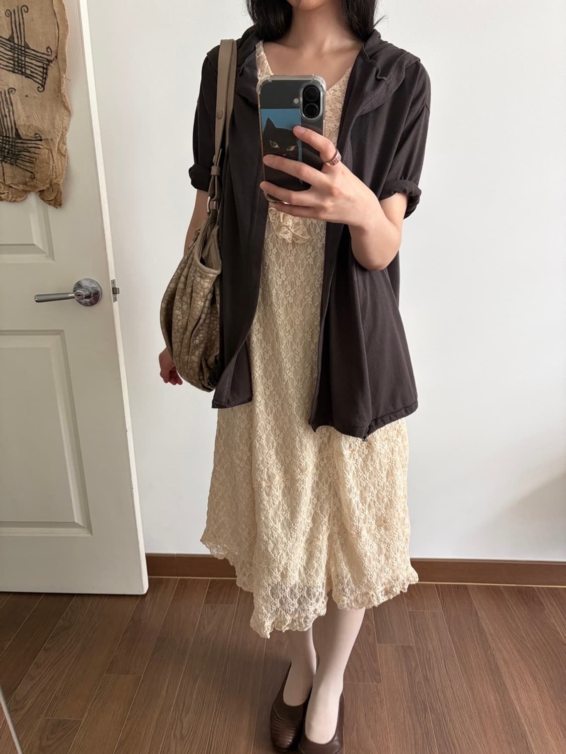 hooded robe cardigan 상품이미지5