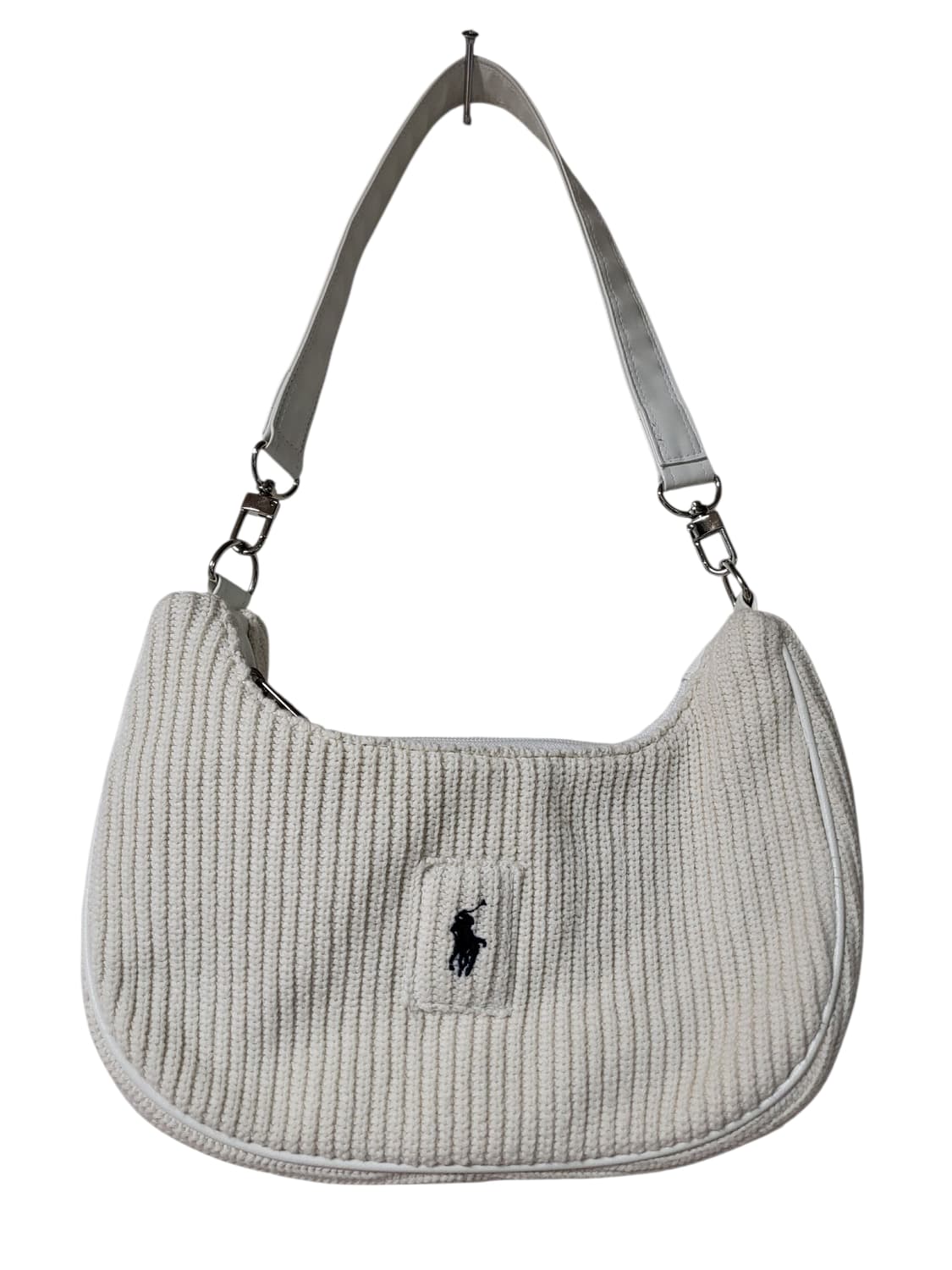 폴로랄프로렌 리사이클 니트호보백 상품이미지2