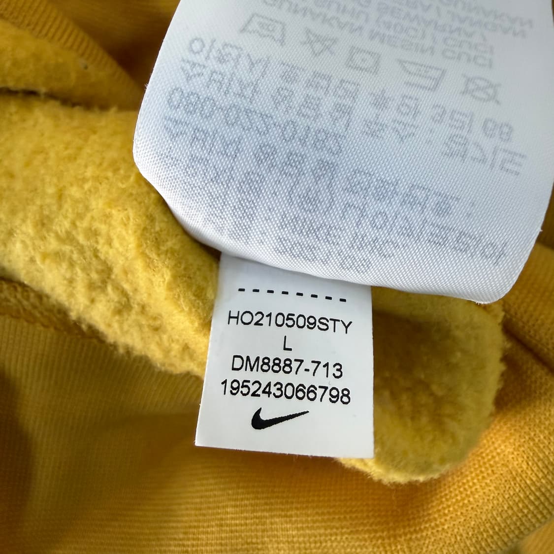 L 나이키 에센셜 브러쉬드 맨투맨 0123T1 상품이미지5