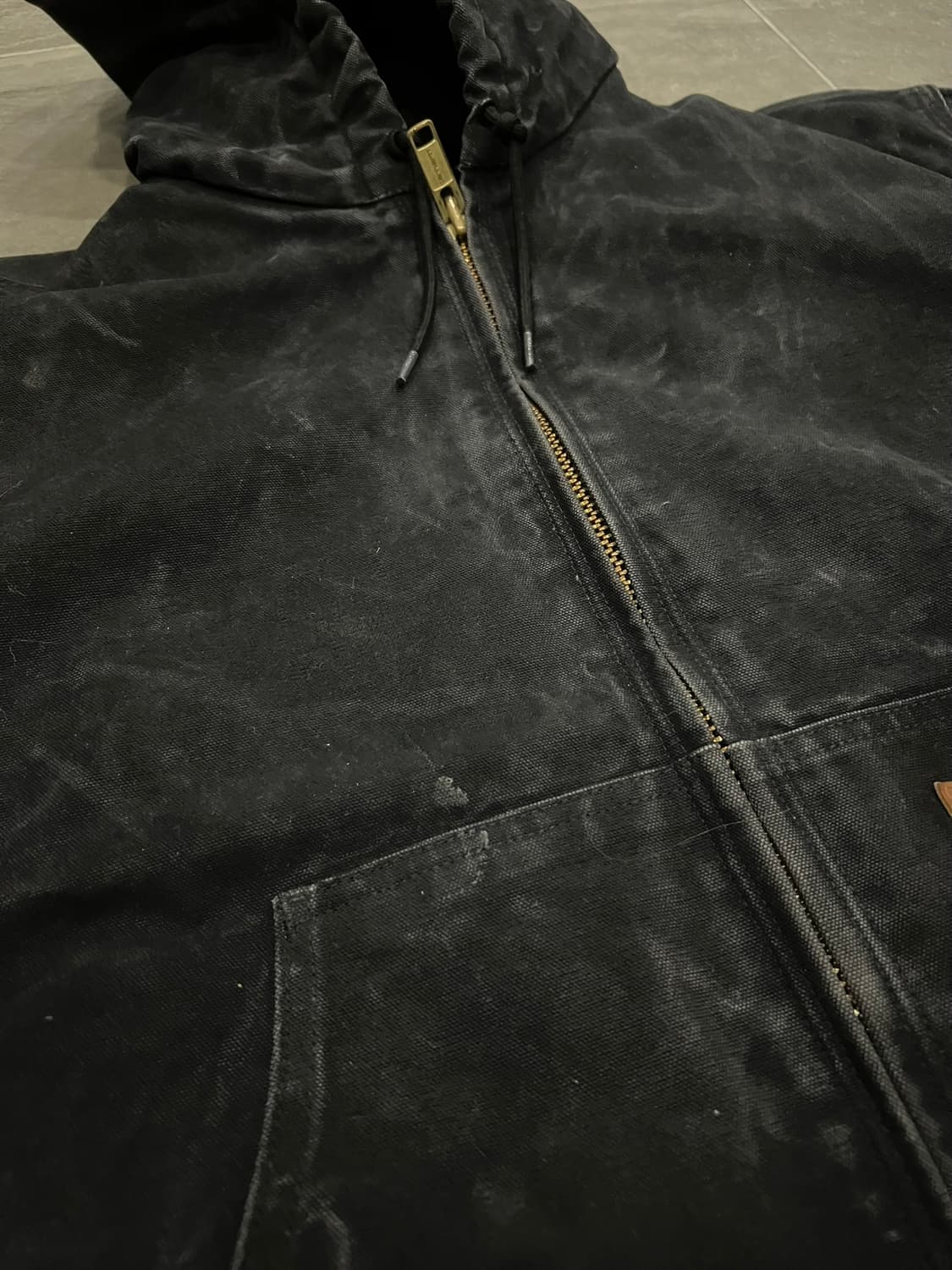 (L) 칼하트 후드 덕 액티브 자켓 J130 BLK 블랙 상품이미지8