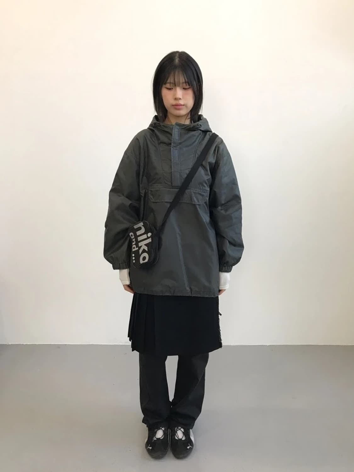 GAP Summit 라인의 패디드 아노락 자켓 상품이미지1