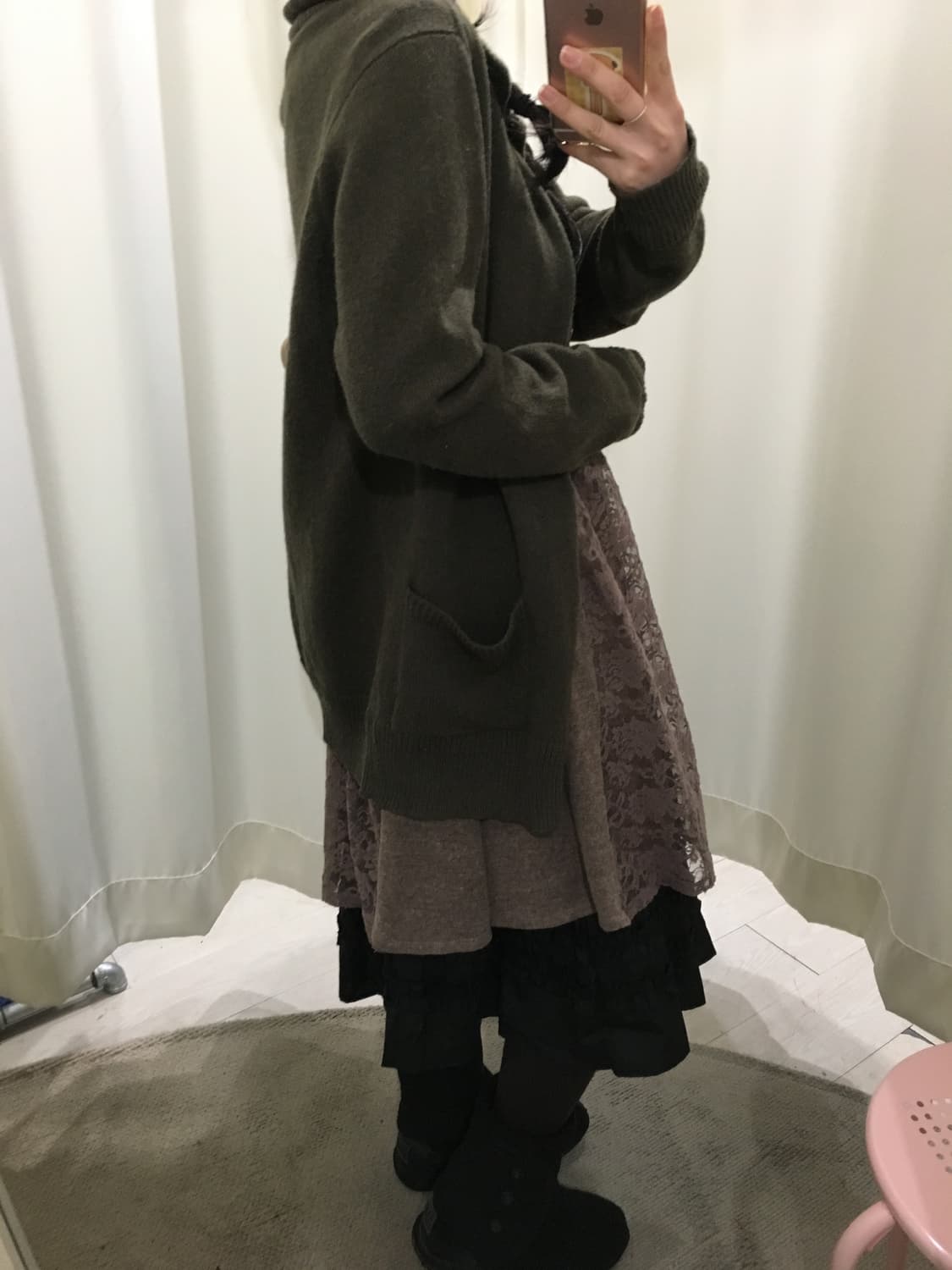 ships jet blue nordic cardigan 상품이미지5