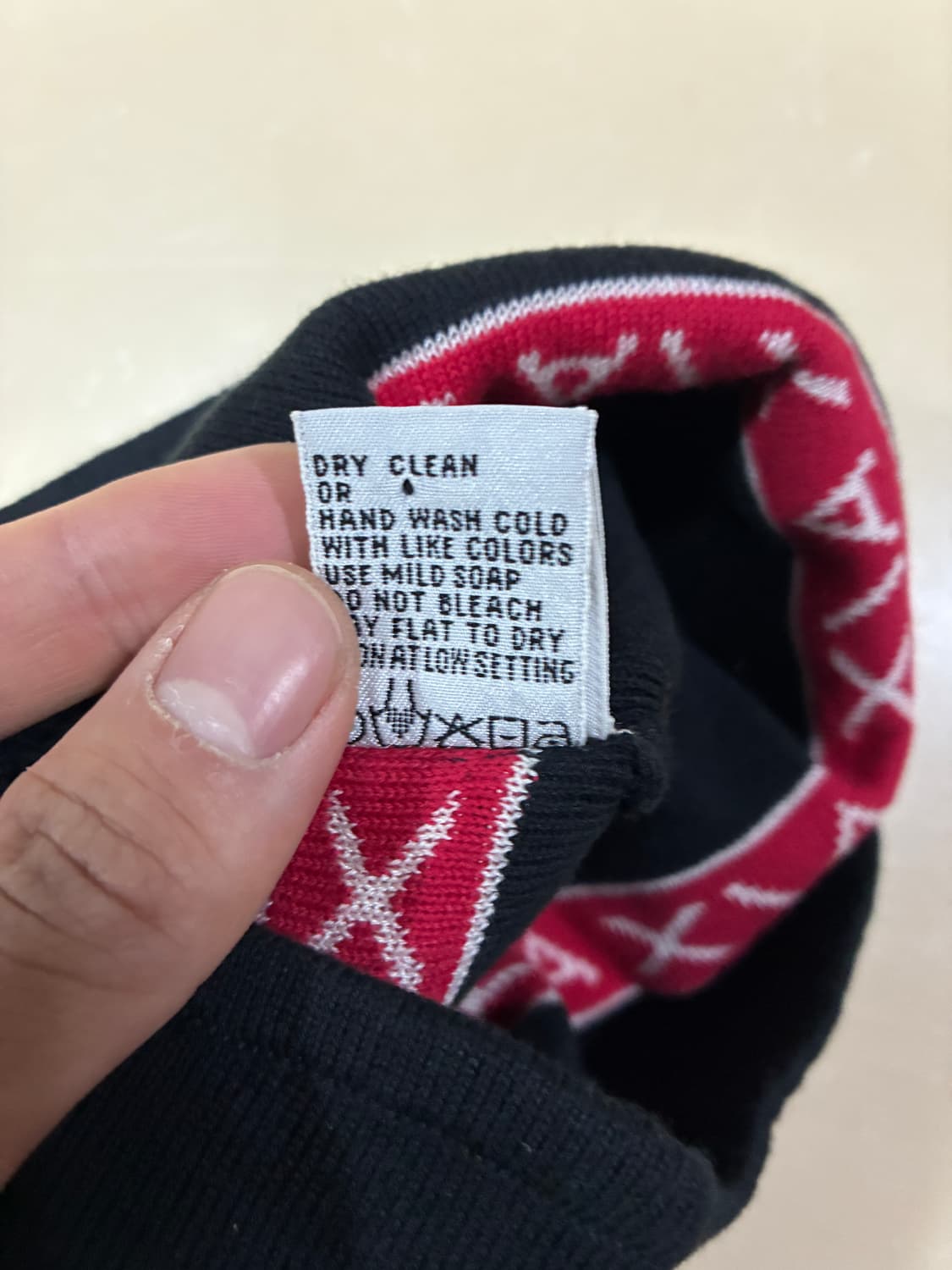 알마니 익스체인지 이어플랩 비니 상품이미지5