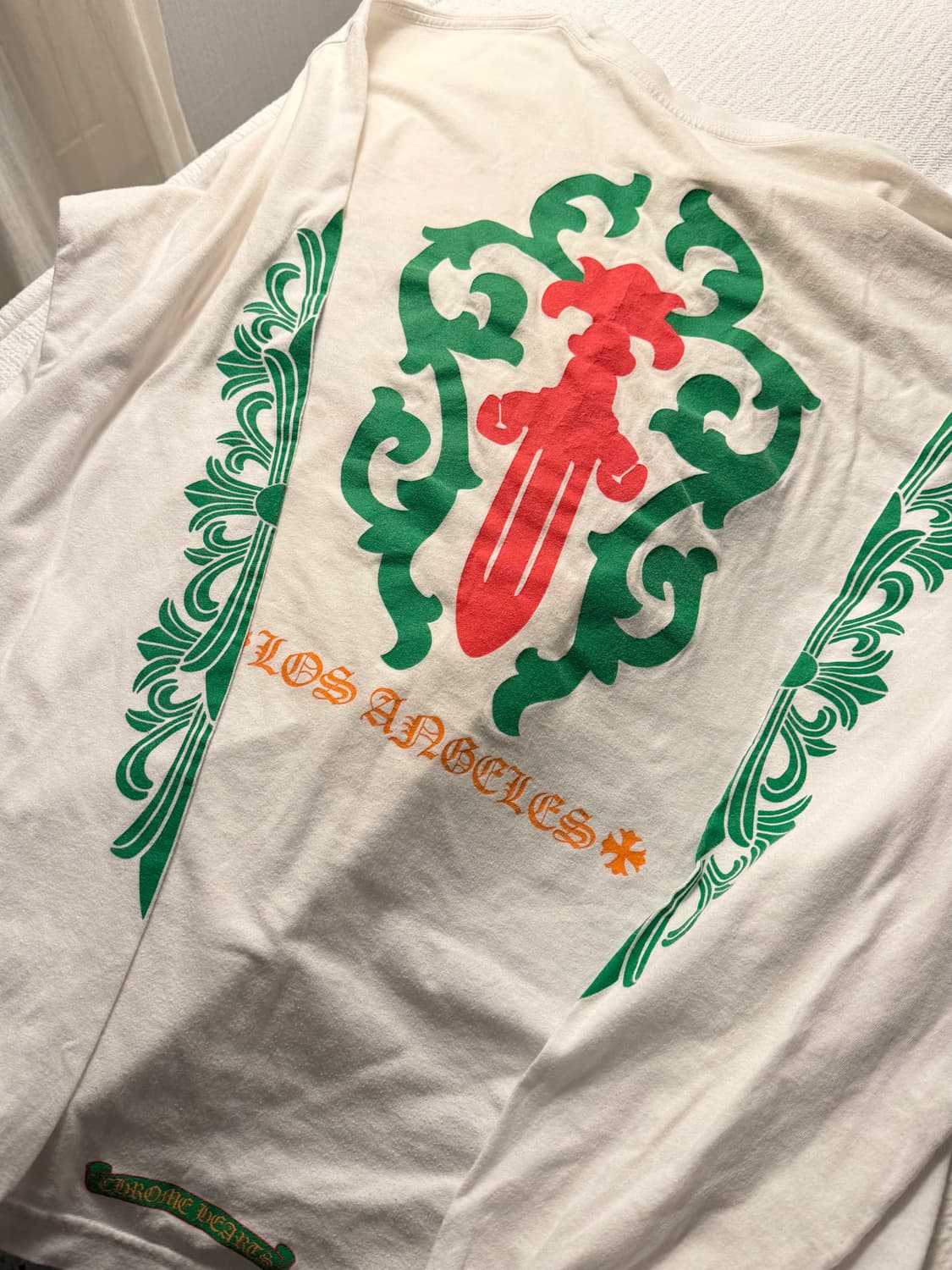 크롬하츠 대거 로고 롱슬리브 상품이미지2