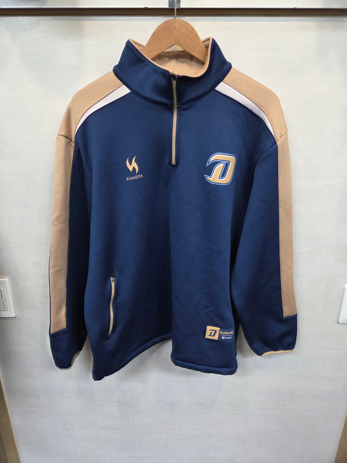 Nc 다이노스 어센틱 반집업 플리스 져지 115 상품이미지1