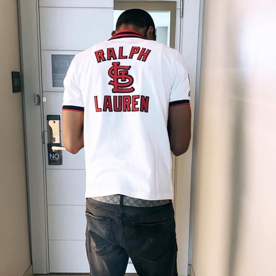 폴로 랄프로렌 세인트 루이스 카디널스 피케 카라 반팔 티셔츠 상품이미지2