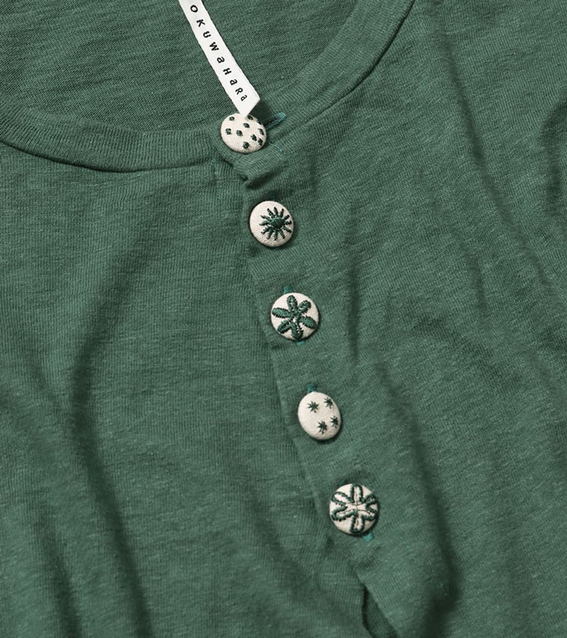 SUNAO KUWAHARA - WORK BUTTON JERSEY 상품이미지4