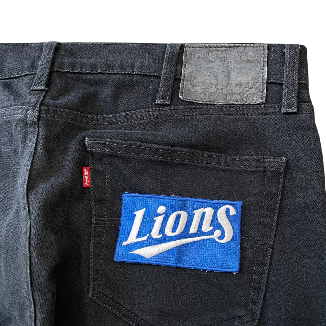 리바이스 511 삼성 라이온즈 커스텀 데님 팬츠 상품이미지5