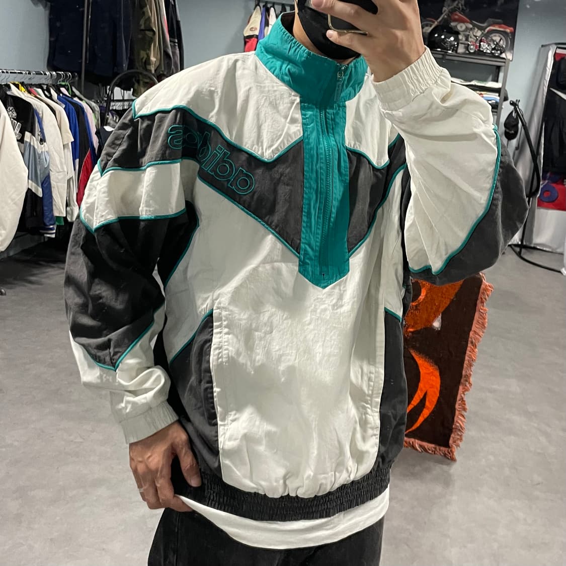 90s 아디다스 아노락 바람막이 (105-110) 상품이미지7