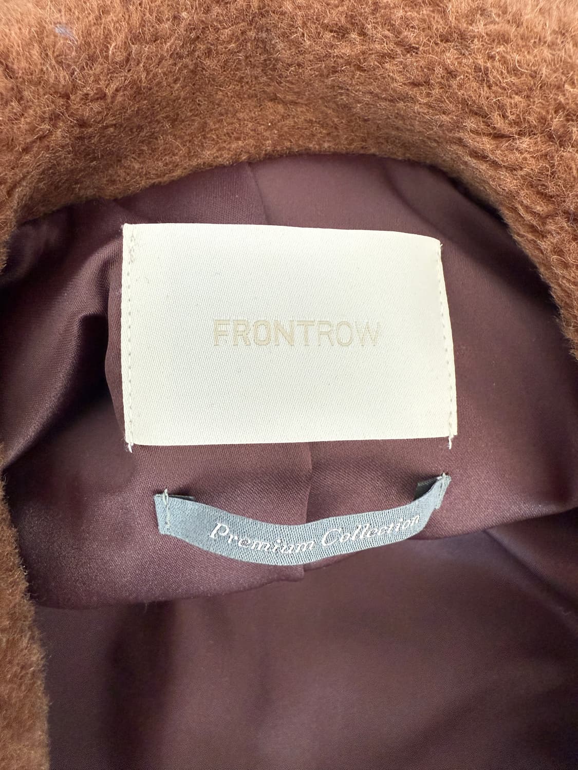 프론트로우(FRONTROW) 울 코트 상품이미지5